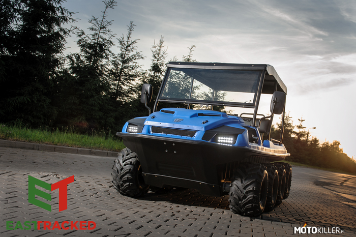 Tinger Armor W8 – Nowy pojazd wielozadaniowy wszędołaz ATV Armor W8 od firmy Tinger już jest dostępny w salonie dealera EAST Tracked. 