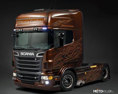 Scania Black Amber