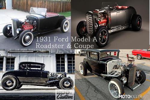1931 Ford Model A Roadster & Coupe
