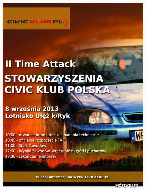 Time Attack & Mega Spot Civic Klub PL 8.09.2013