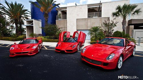 Ferrari F50, Enzo & 599 GTB Fiorano