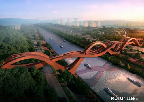 Projekt mostu w Chinach