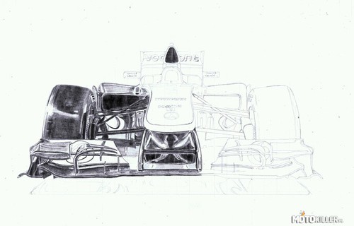 McLaren Mercedes i małe postępy w pracy ;)