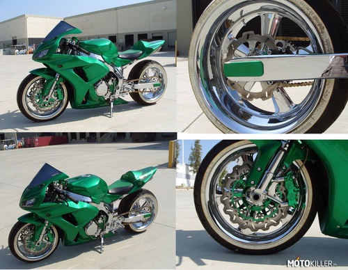 Green custom CBR