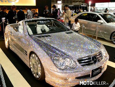 Diamentowy Mercedes SL i wszystkie laski Twoje