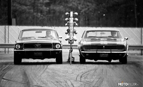 Ford Mustang 1968 vs Chevrolet Camaro z 28