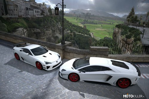 Lexus LFA & Lamborghini Aventador