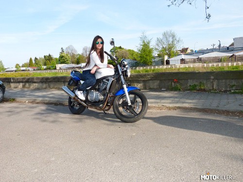 Kobieta i Motocykl