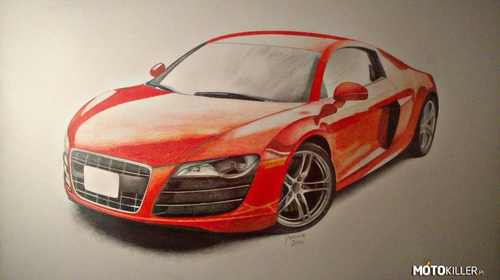 Rysunek - Audi R8