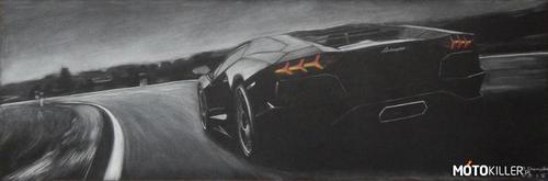 Lamborghini Aventador  (rysunek)