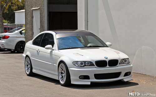 Alpine - White BMW e46 coupe