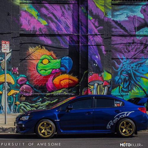 Też lubicie zdjęcia aut na tle graffiti?