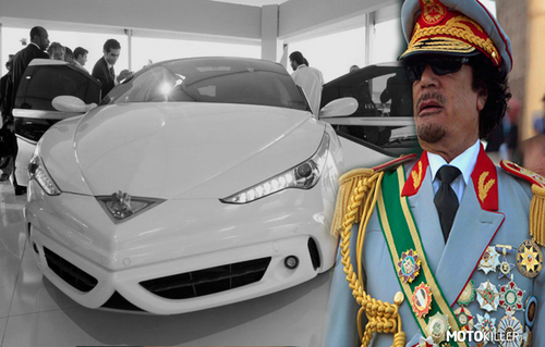Mu'ammar Kaddafi - dyktator, który projektował samochody.