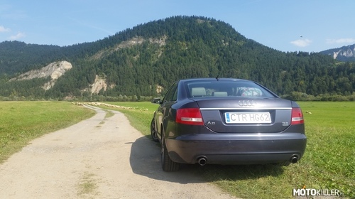 Dawno temu, po stronie słowackiej. Audi A6 C6 3.2fsi