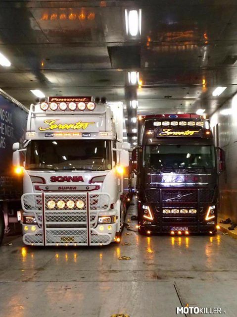 Scania V8 & Volvo 750 Fh