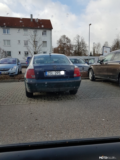 Mercedes wśród Volkswagena
