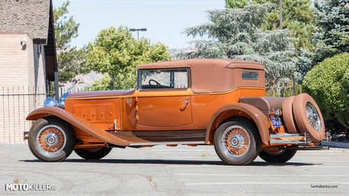 Packard Deluxe Eight Convertible Victoria 1930